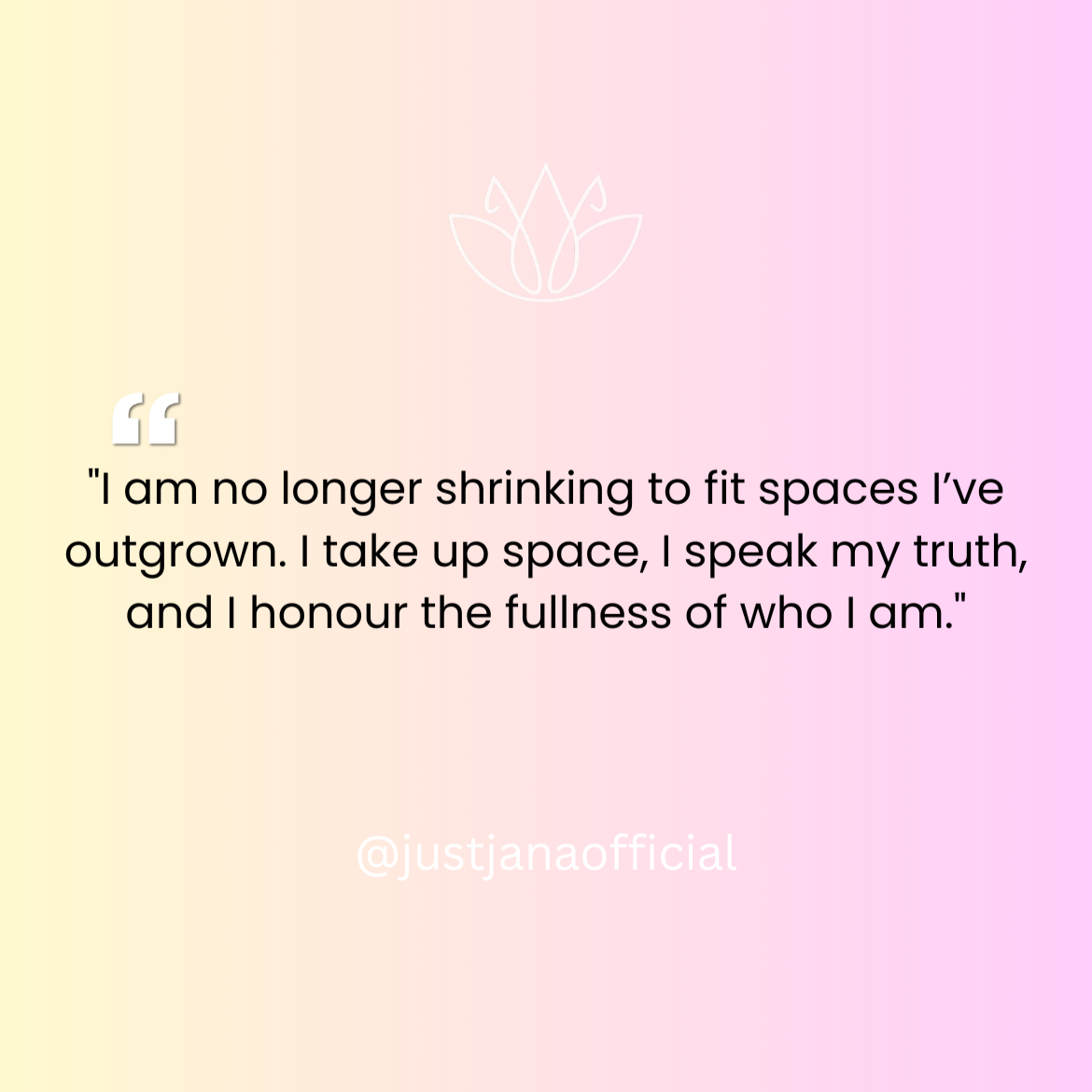 Self Affirmation